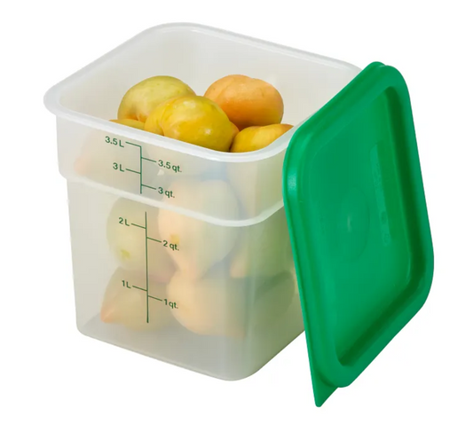 Cambro Translucent CamSquare Food Storage Container