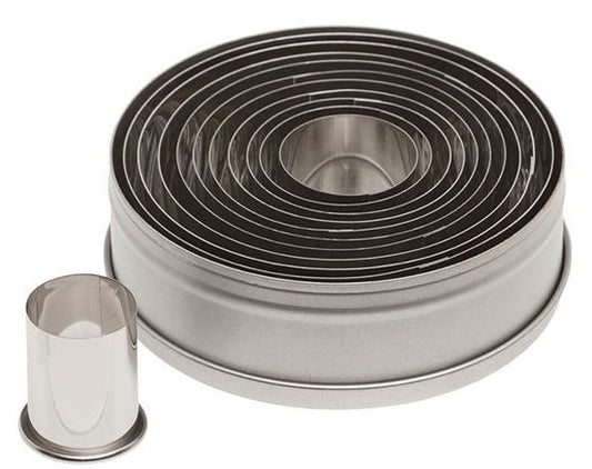 Ateco Pastry Cutters, 11 Piece