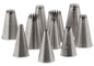 Ateco 10 Piece French Star Tube Set