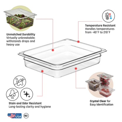 Cambro Camwear Food Pan