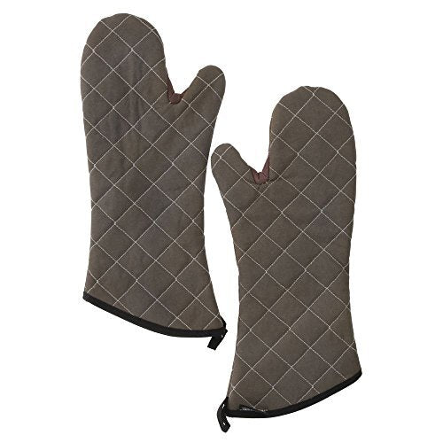 San Jamar 17 inch BestGuard Oven Mitt Pair