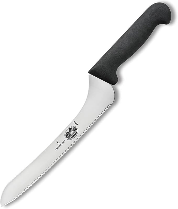 Victorinox 9 inch Offset Sandwich Knife, Serrated
