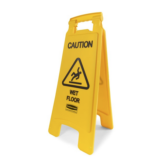 Rubbermaid "Caution Wet Floor" Sign, 26 inch
